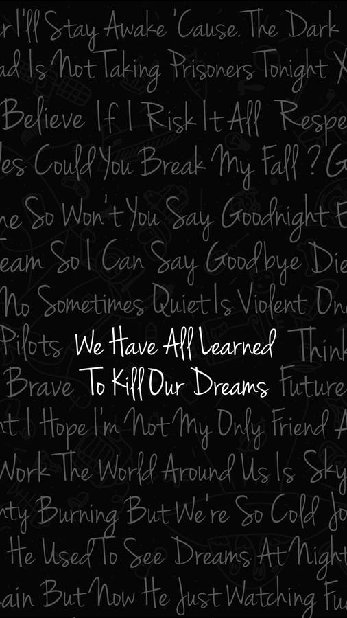 Twenty One Pilots Wdbwot Lyrics Wallpaper