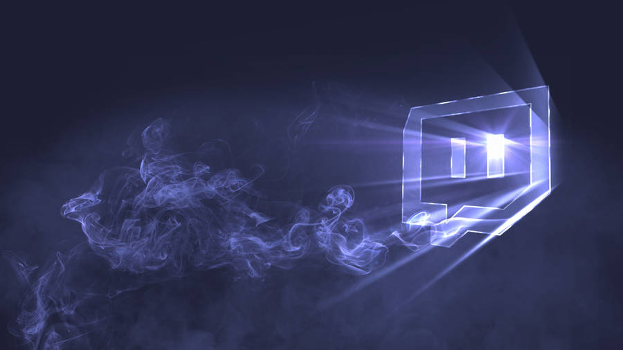 Twitch Lights And Smoke Wallpaper