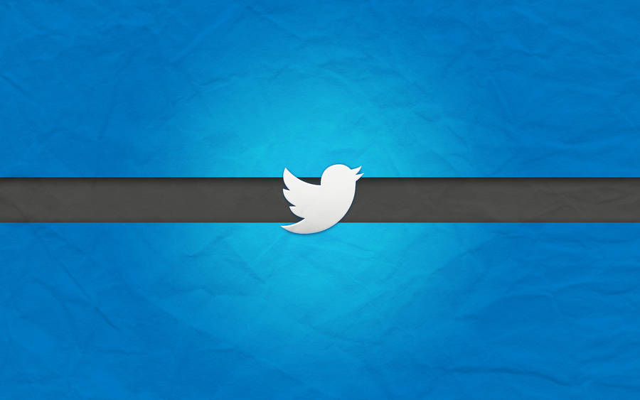 Twitter Blue And Black Wallpaper