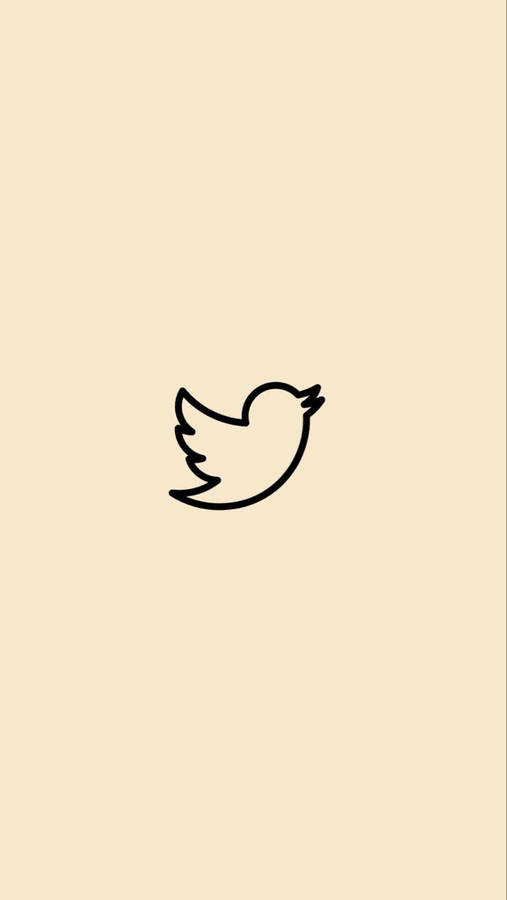 Twitter Pastel Minimalist Wallpaper