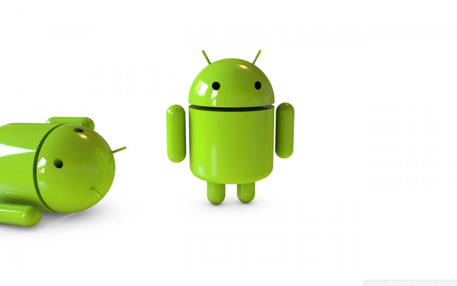 Two Android Robotics Desktop Wallpaper