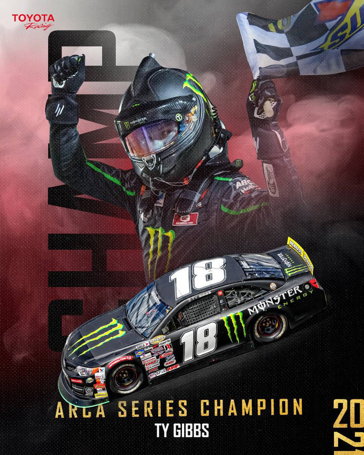 Ty Gibbs Arca Series Champion Edit Wallpaper