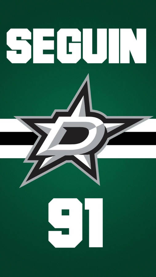 Tyler Seguin Dallas Stars Logo Jersey Number Wallpaper