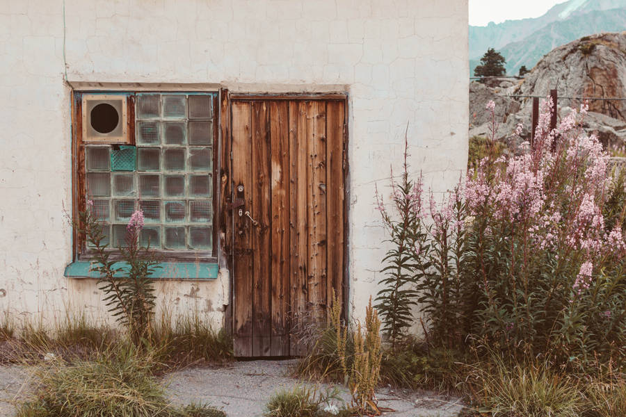 Typical House In Kazakhstan Wallpaper