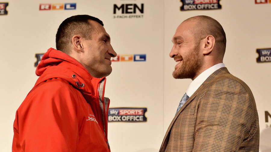 Tyson Fury Faces His Boxing Nemesis Wallpaper