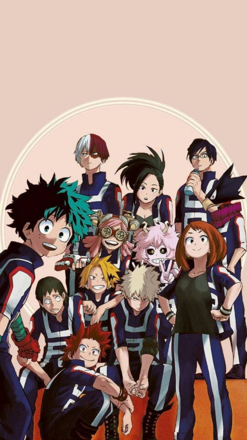 U.a Sports Festival My Hero Academia Iphone Wallpaper