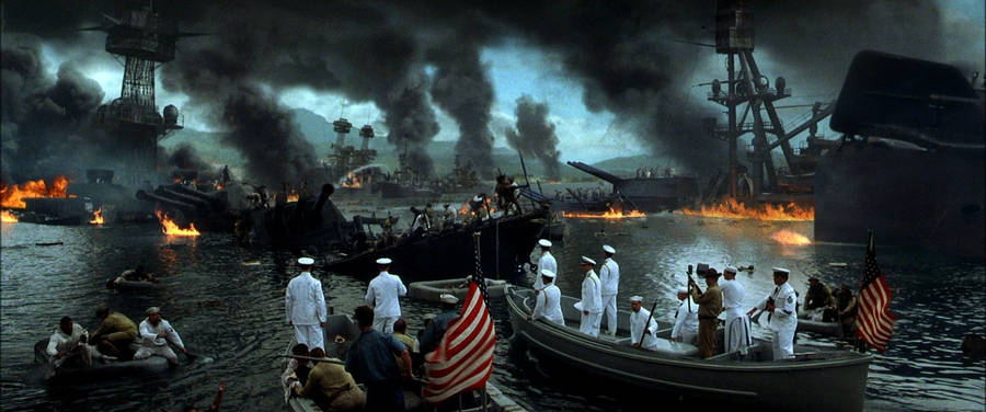 U.s. Navy Arriving At Pearl Harbor Wallpaper