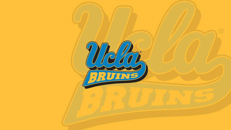 Ucla Bruins Blue And Yellow Wallpaper