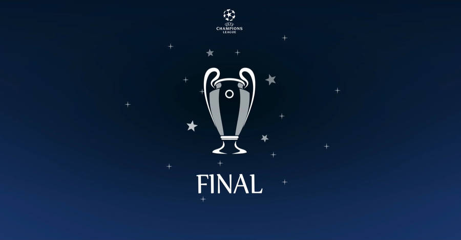 Uefa Champions League Final Trophy Minimalist Wallpaper