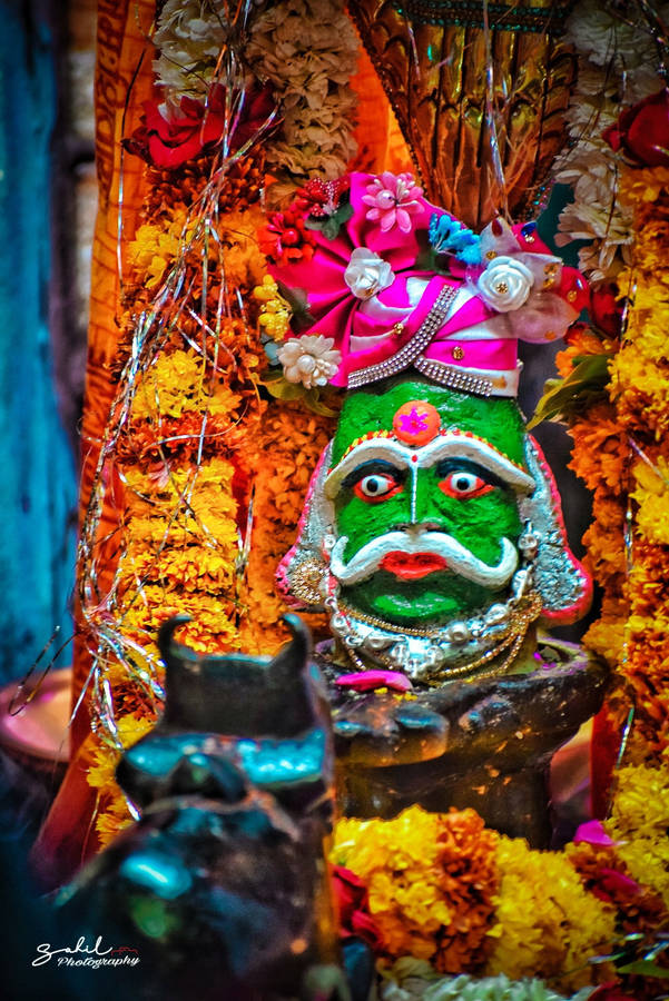 Ujjain Mahakal Scary Face Wallpaper