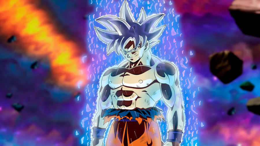 Ultra Instinct Goku Power Up Wallpaper