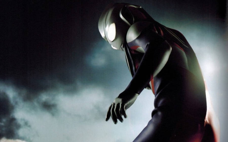 Ultraman In Dark Wallpaper