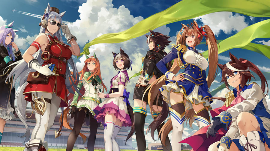 Uma Musume Pretty Derby Team Spica Wallpaper