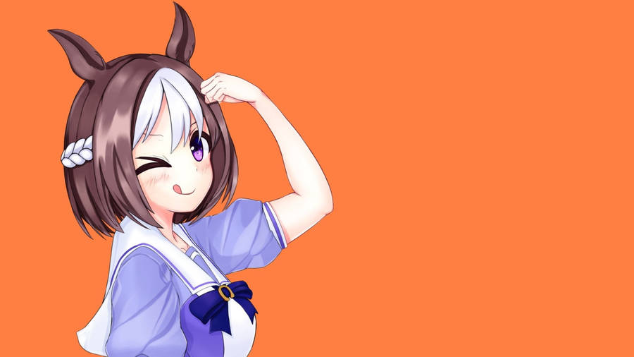 Uma Musume Pretty Derby Tokai Chibi Wallpaper