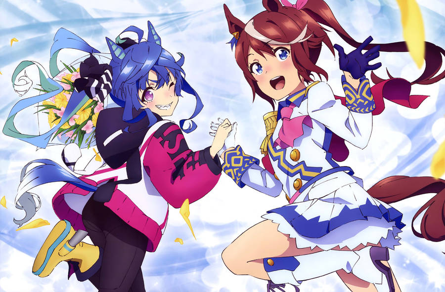 Uma Musume Pretty Derby Turbo And Tokai Wallpaper