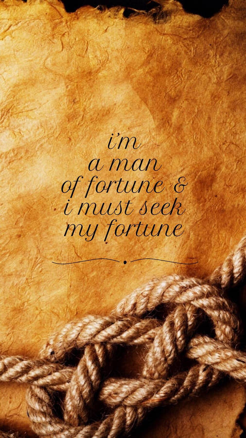 Uncharted Game Quote Wallpaper