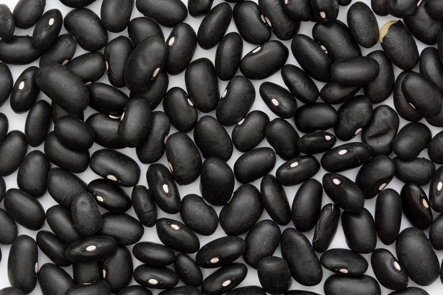 Uncooked Black Beans Wallpaper