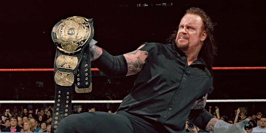 Undertaker Champion Belt Victory Wallpaper