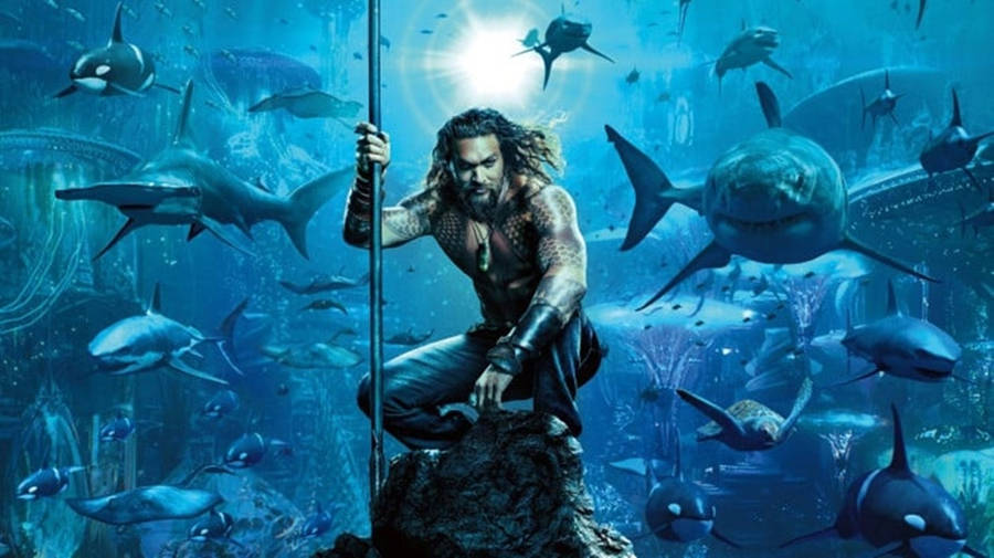 Underwater Aquaman Movie Wallpaper