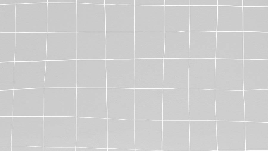 Uneven Gray And White Grid Aesthetic Wallpaper