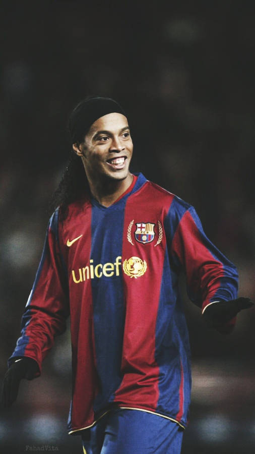 Unicef Uniform Ronaldinho Wallpaper