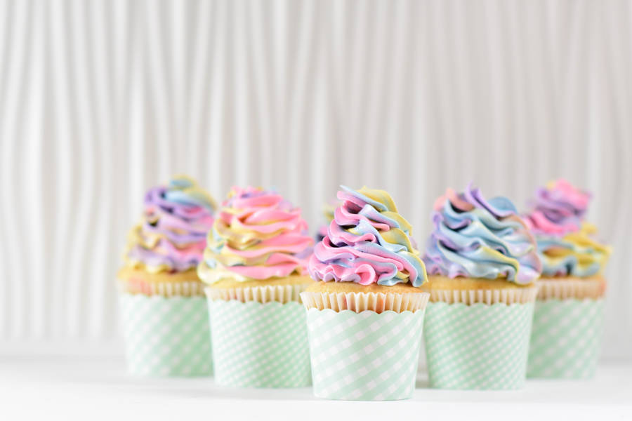 Unicorn Icing Cupcake Wallpaper