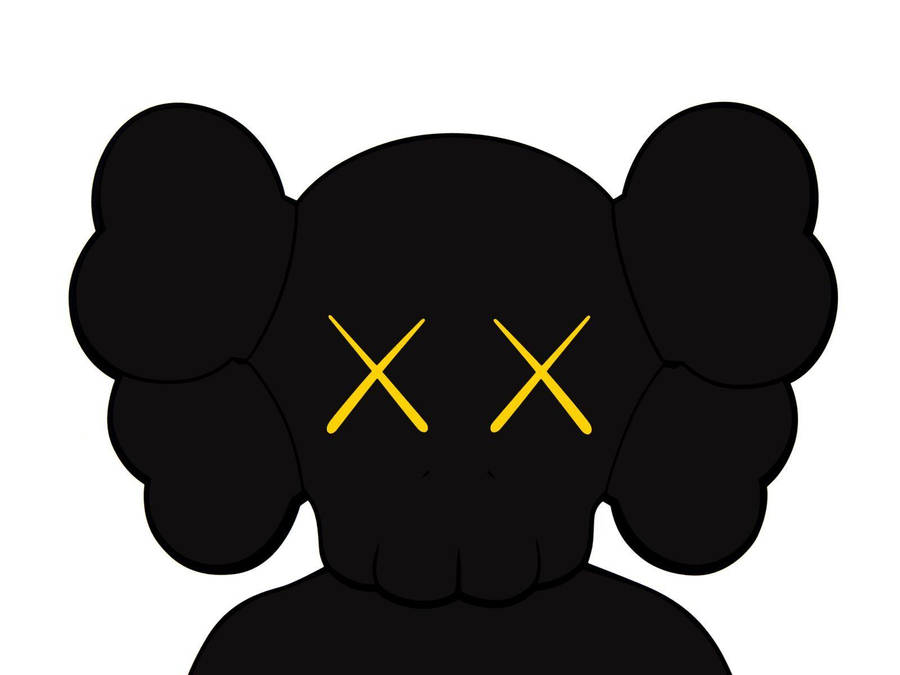 Uniqlo Kaws Character Minimalist Illustration Wallpaper