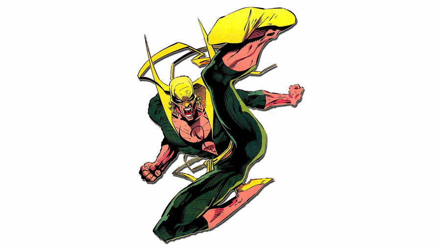 Unique Comic Art Iron Fist Wallpaper