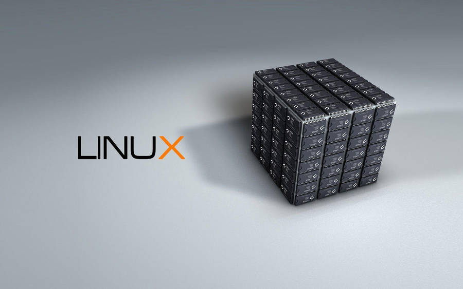 Unique Linux Desktop Rubrik Graphic Artwork Wallpaper