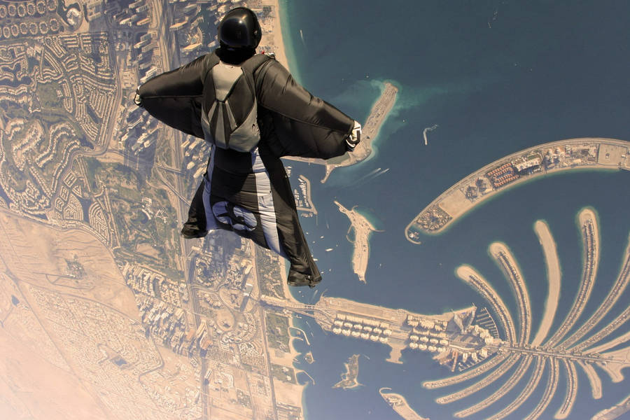 United Arab Emirates Skydiving Wallpaper