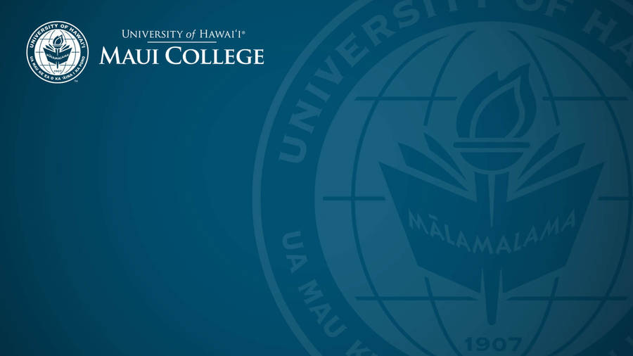 University Of Hawaii Maui College Logo Wallpaper