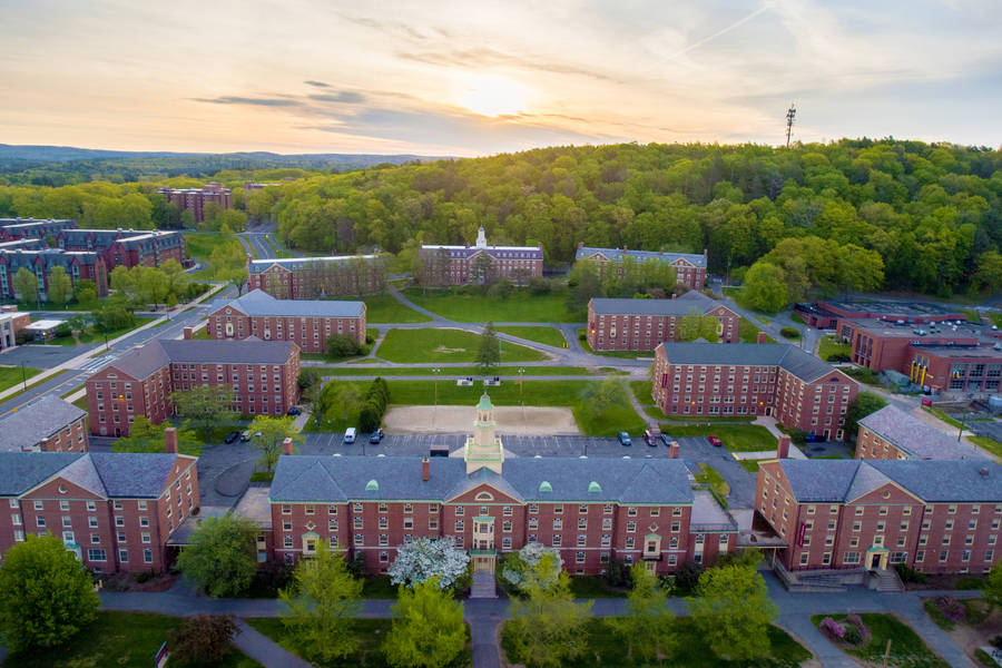 University Of Massachusetts Student Dorms Wallpaper