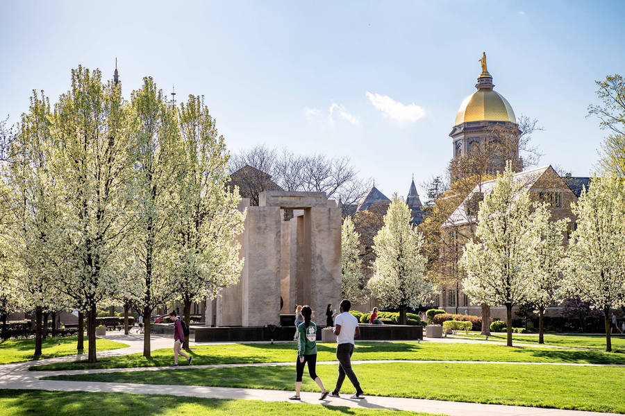 University Of Notre Dame Quad Wallpaper