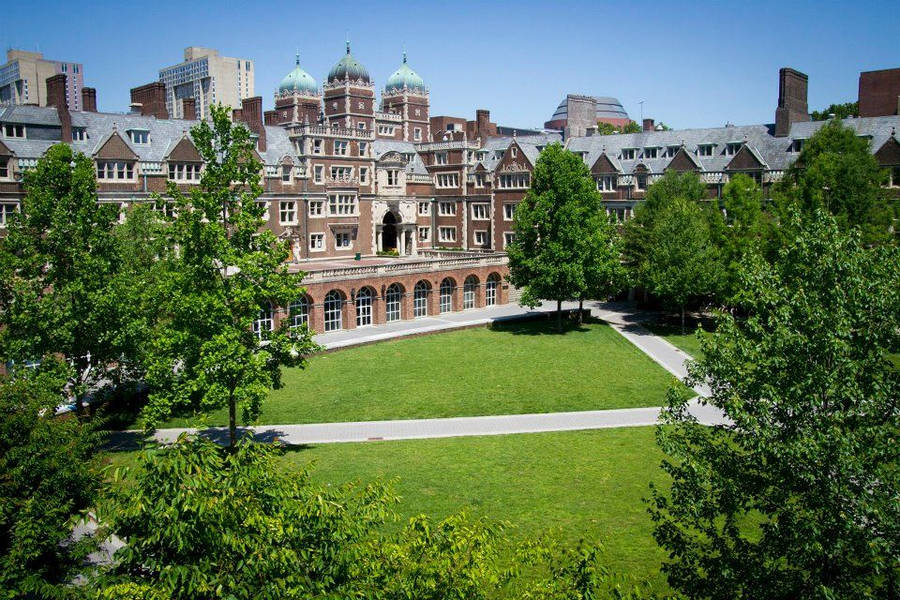 University Of Pennsylvania Quadrangle Dormitories Wallpaper