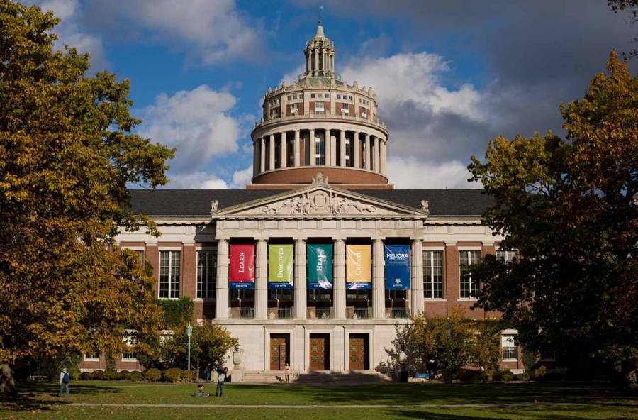 University Of Rochester Rush Rhees Library Wallpaper