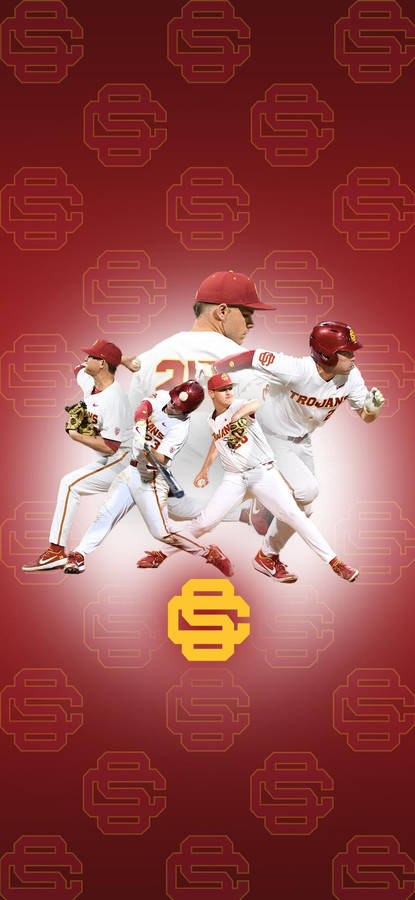 University Of Southern California Trojans Baseball Team Wallpaper