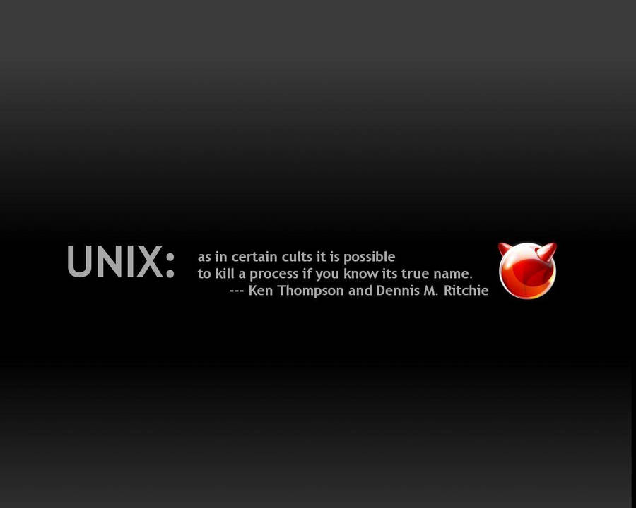 Unix Developer's Principles Visual Illustration Wallpaper