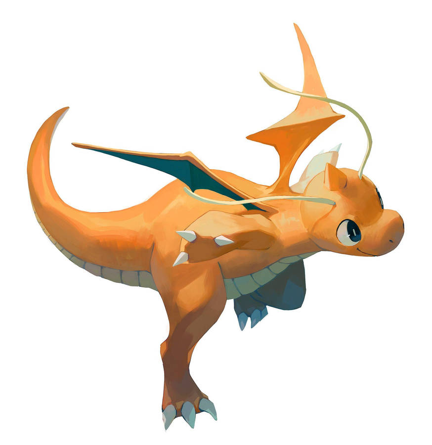 Unleash The Power Of Dragonite Wallpaper