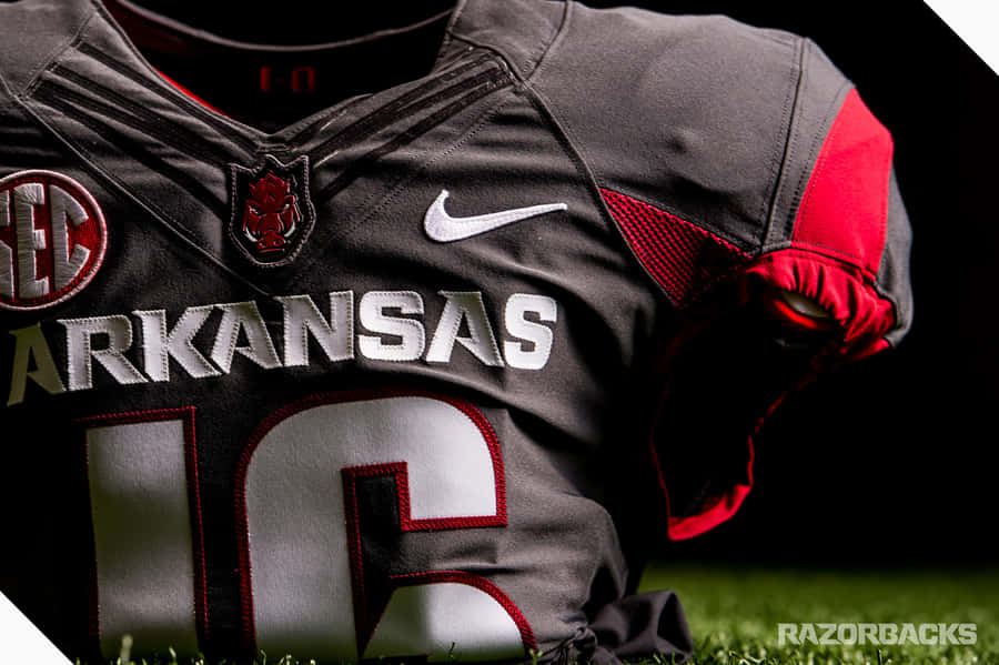 Unleash The Spirit Of The Arkansas Razorbacks Wallpaper