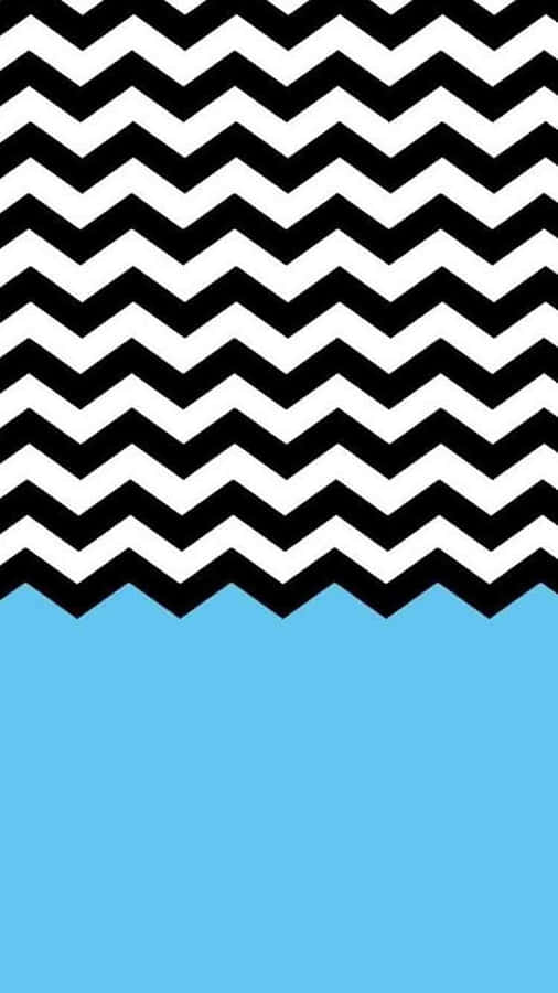 Unlock A Stylish Look With A Chevron Iphone Wallpaper