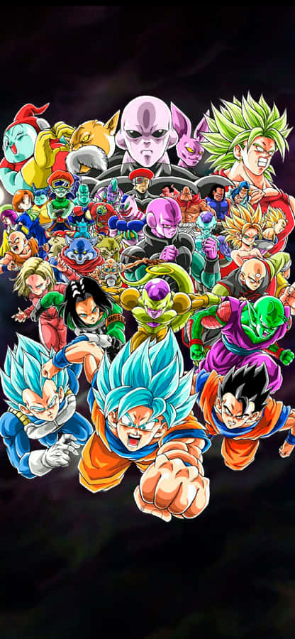Unlock New Levels Of Power With The Officially-licensed Dragon Ball Iphone Wallpaper
