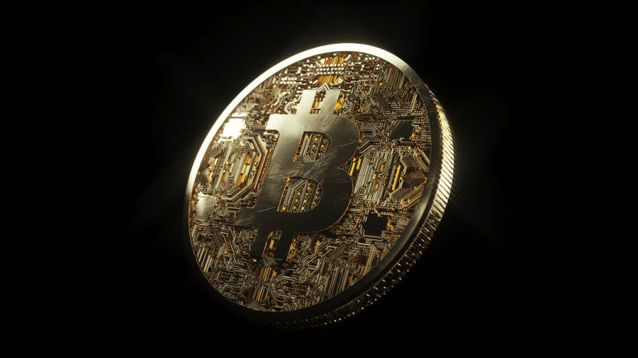 Unlock The Future Of Money With Bitcoin Wallpaper