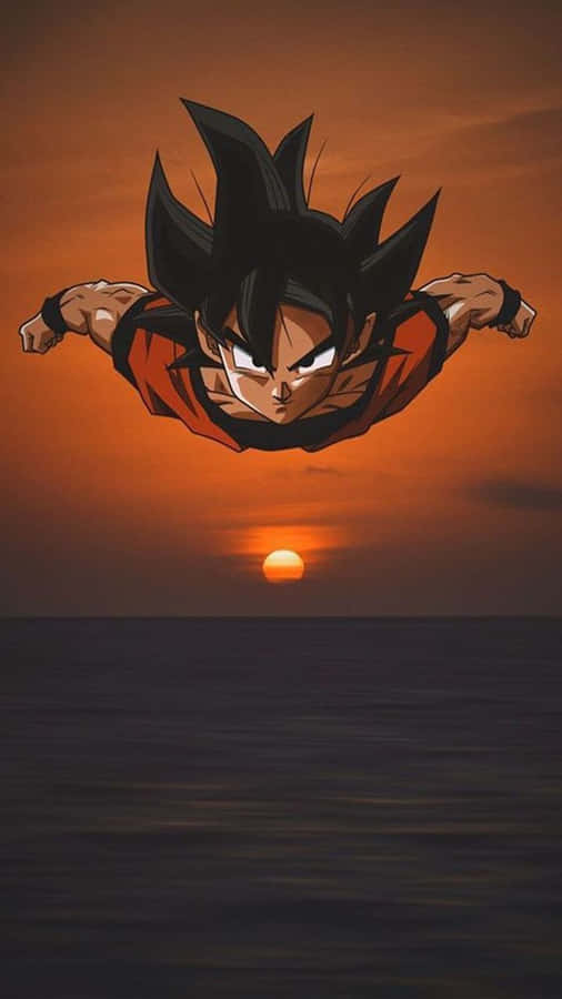 Unlock Ultimate Power With Your Dragon Ball Iphone Wallpaper