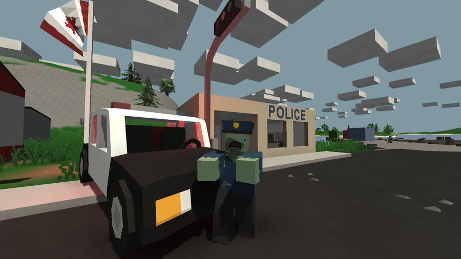 Unturned Zombie Police Wallpaper