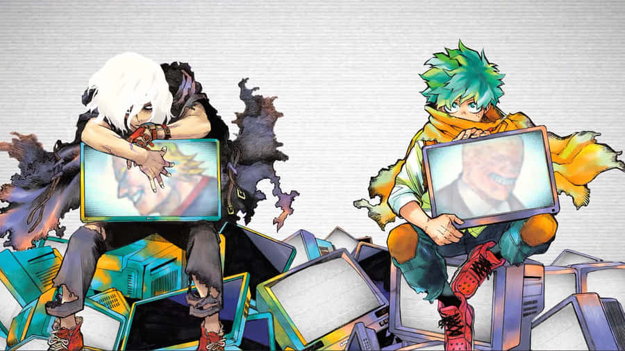 Up Close And Personal With Shigaraki. Wallpaper