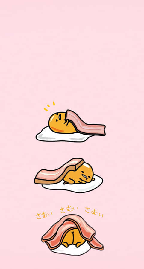 Upgrade Your Tech Game With Gudetama Phone Wallpaper