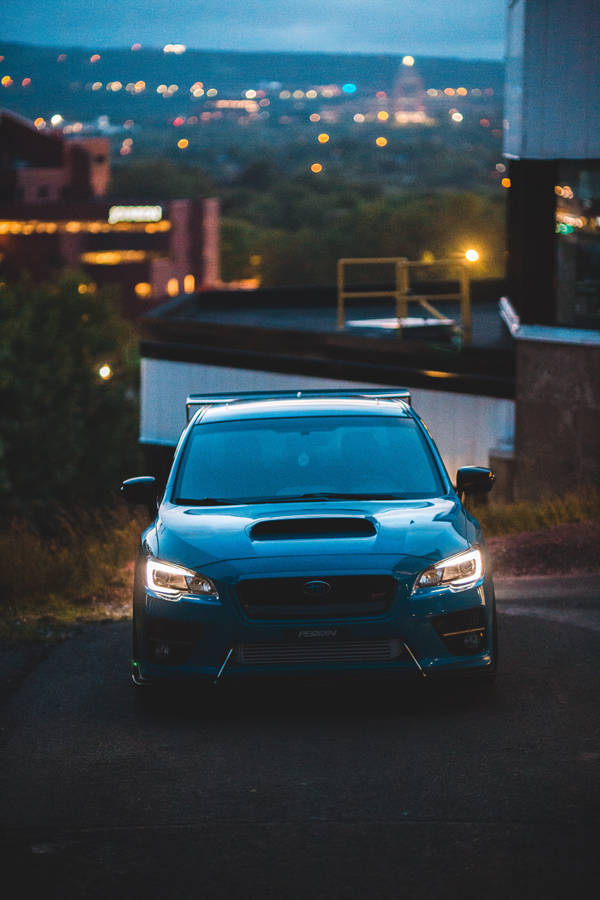 Urban Subaru Wrx Sti 4k Sky Wallpaper