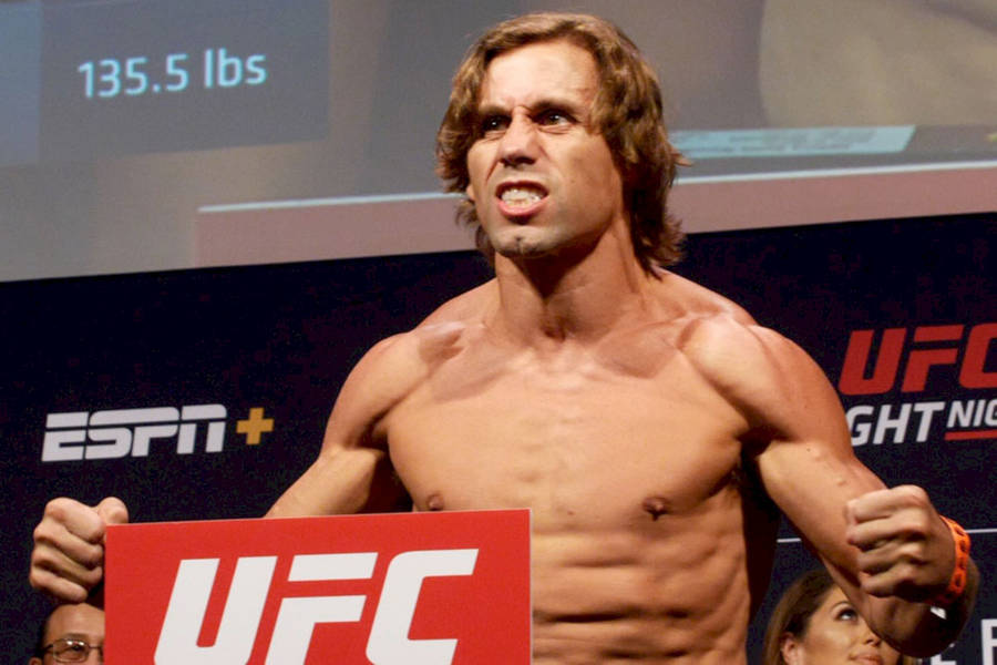 Urijah Faber Gritting His Teeth Wallpaper