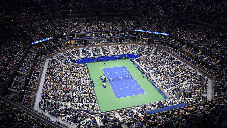 Us Open Tennis Arena Wallpaper