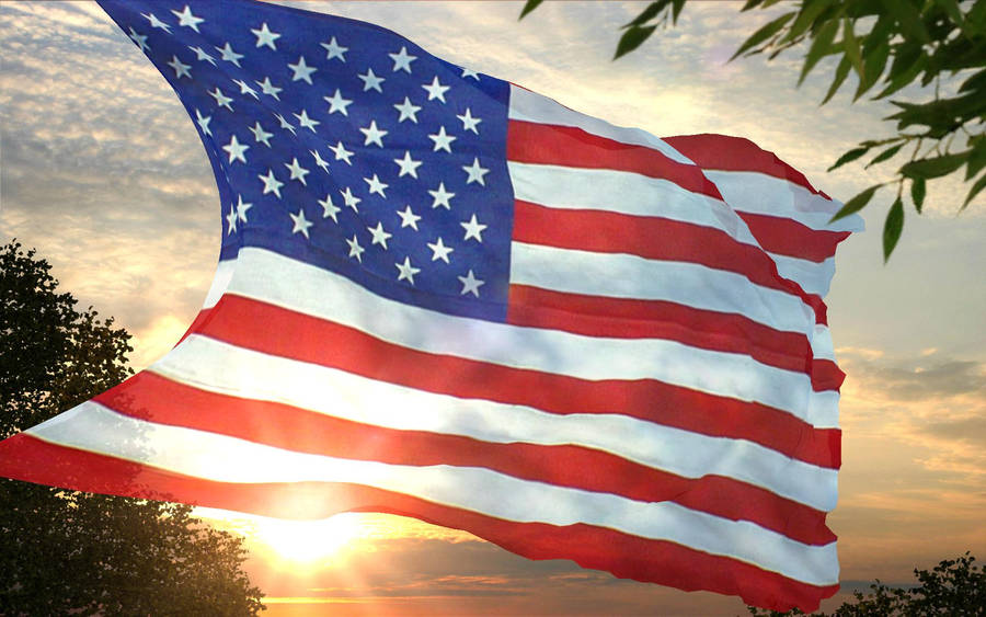 Usa American Flag Wallpaper